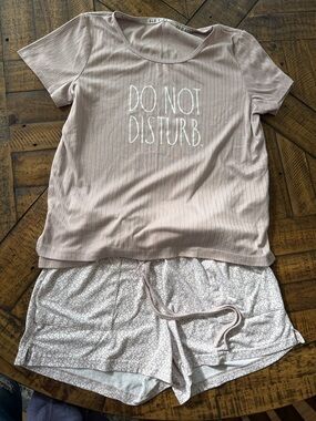 Rae Dunn Sleepwear Set with Shorts